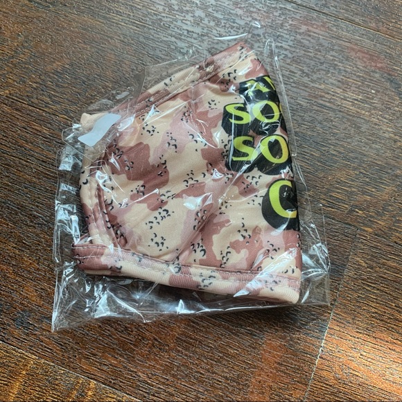 NWT Anti Social Social Club Chocolate Chip mask - Picture 3 of 3